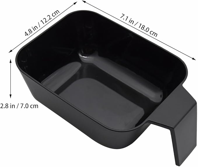 Hair Mixing Bowl 2pcs Hair Dye Bowls Stylist Color Bowls Bowl Color for Salon Home Use