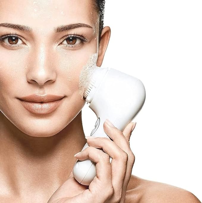Deep Pore Face Cleansing Brush Head Replacements Compatible with Clarisonic Mia 1, Mia 2, Alpha Fit