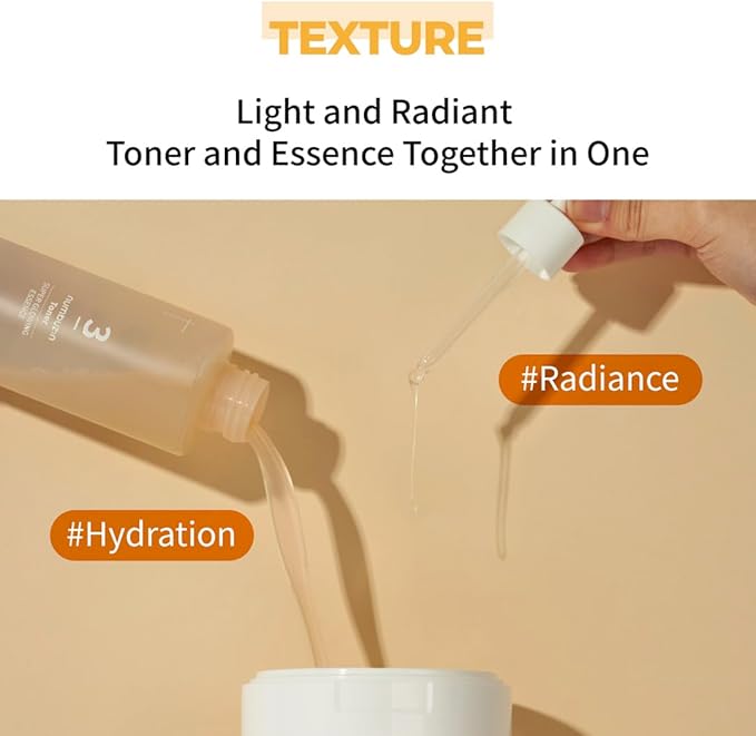 numbuzin No.3 Toner Pads | Radiance Glowing Jumbo Essence Pad | Clear Glass Skin, Texture Care | Biodegradable Vegan, Fermented Ingredients, Niacinamide | 70 Pads/5.07 fl. oz.