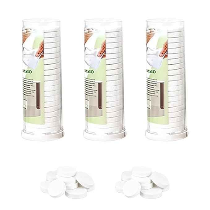 Towel Refills for Hot Face Towel Heater Machine, White, 60 Count, 20pcs per Roll