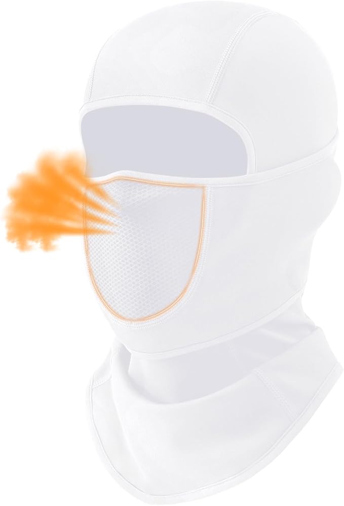 Balaclava Face Ski Mask with Movable Deisgn for Men Women-Fleece Winter Face Covering for Cold Weather Skiing Outdoor Work