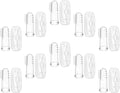 TEHAUX Finger Toothbrush Set 10Pcs with Silicone Soft Bristles and Case, Oral Massager and Teeth Cleaning Tool for Newborns and