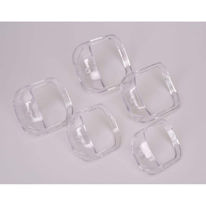 Goatee Beard Shaper Template for Men, Goatee & Beard Trimming Shaving Kit, Saves Time (Transparent)
