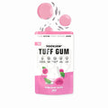 ROCKJAW® Jawline Gum - Tuff Gum 2.0 with 20mg Caffeine, Taurine + B Vitamins - 100% Xylitol, Aspartame Free, Sugar Free (2 Months Supply) (Bubblemint Blast)