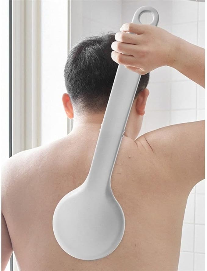Exfoliating Brush Lotion Self Applicator Aid Shower Scrubber Sponge Bath Back Brush Long Handle