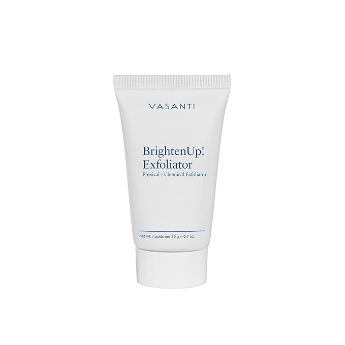 Vasanti Brighten Up! Enzymatic Face Rejuvenator – Powerful Scrub Brightens, Exfoliates and Cleanses Gently with Instant Results for Soft, Smooth and Radiant Skin – Enriched with Papaya, Professional Microcrystals and Aloe - 100% Paraben Free, 100% Vega...