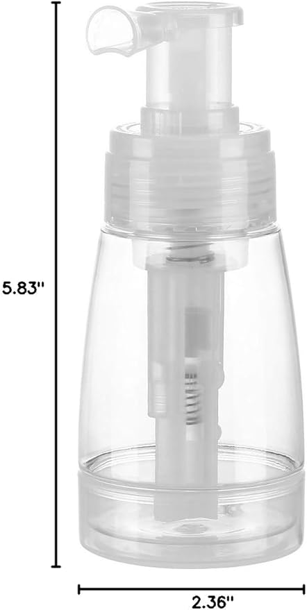 Aethland Powder Spray Bottle for Dry Shampoo, Talc and Powder Applying Bottle, Refillable Hair Fiber Applicator for Hair Salon, Cleaning, Plants, Misting & Skin Care (180ml)