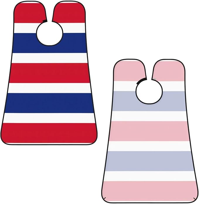 Flag Of Georgia Print Beard Bib Shaving Apron, Beard Hair Trimming Cape Gift For Dad