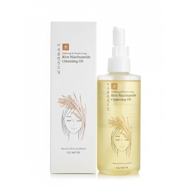 Rice Niacinamide Cleansing Oil - Brightening and Moisturizing