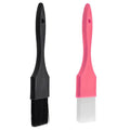 Hair Dye Brush Set – 2 PCS, Balayage & Tint Application Brushes, Ergonomic Handles for Easy Hair Dyeing and Blending, Black & Pink Brushes