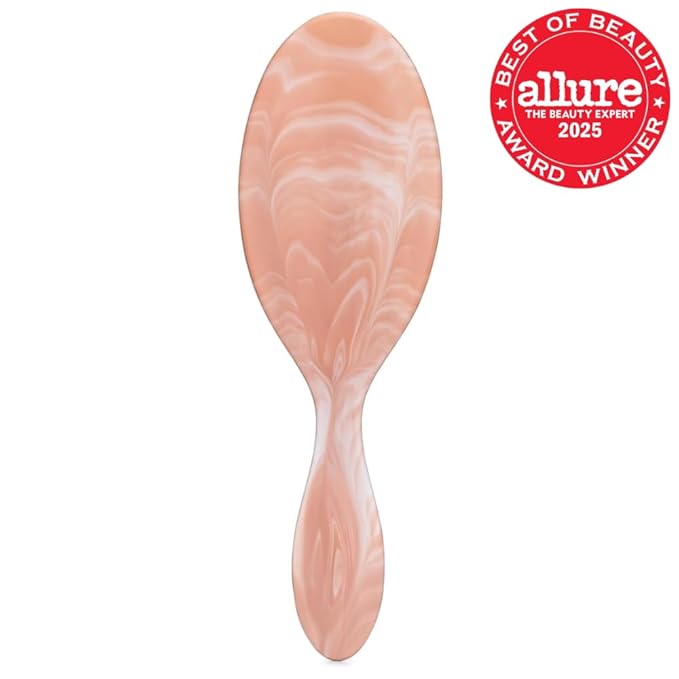 Wet Brush Original Detangler Hair Brush, Pink (Watercolor Waves), Ultra-Soft IntelliFlex Bristles, Detangling Bristles Glide Through Tangles (Wet Dry & Damaged Hair), Women & Men