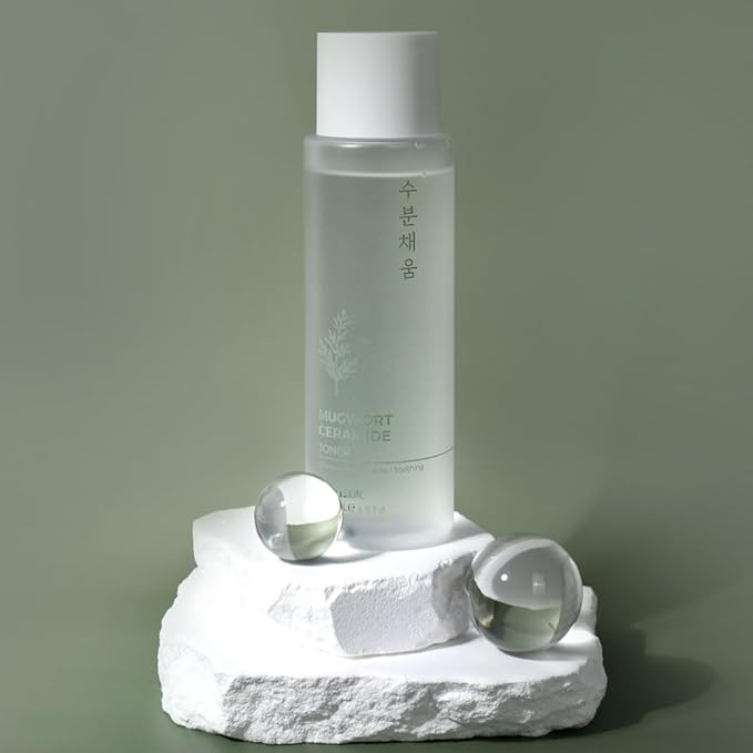 PRETTYSKIN Mugwort Daily Facial Toner for Sensitive Skin with Ceramide NP - Hydrating, Non-Sticky - Skin Tone & Texture Care, Moisture Balance, Soothing 8.45fl.oz (250ml) (Mugwort Ceramide)