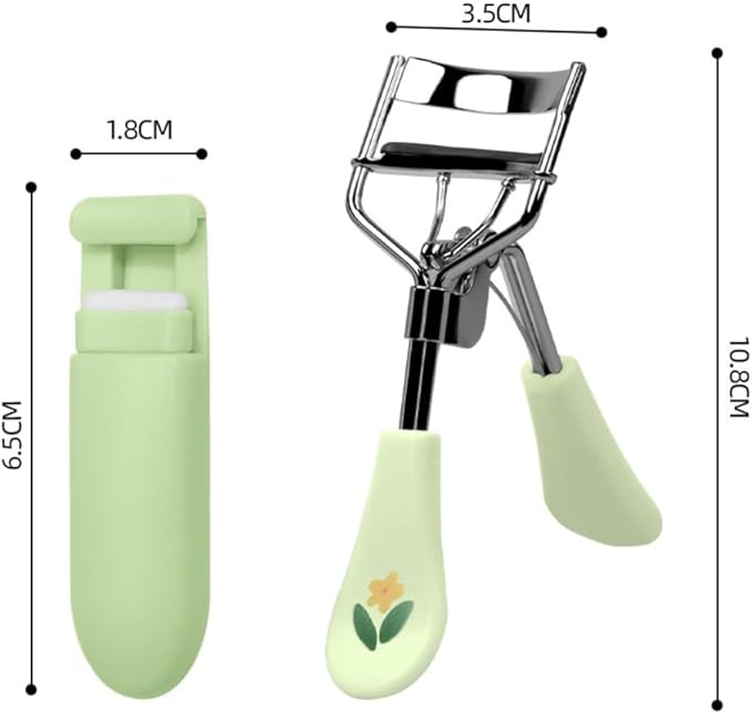 Eyelash Curler for Women, Manual Lash Curler with Wide Angle Fit, Gentle No Pinching, Long Lasting Natural Curl, Portable Makeup Tool