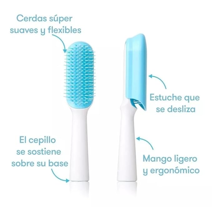 Frida Baby Fine or Straight Hair Detangling Kids Brush by,(Pack of 12)