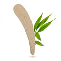 Bamboo 50-pack Cosmetic Facial Makeup Spoon Spatula Mini Makeup Spatula, Biodegradable Compostable Cosmetic Spatulas Spoon, Skincare Cream Scoop Applicator Facial Massage Beauty Tools BPA FREE