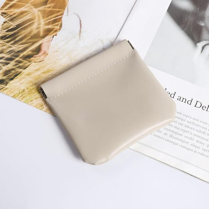 Mini Travel Makeup Bag,Portable Popper Organizer, Cute Storage Bag, Ladies Lipstick Pouch, Large Capacity Wallet, Jewelry Small Objects Storage Organizer