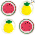 Hot and Cold Eye Pads, Reusable Eye Patches - Soothing, Revitalizing, Puffiness, Refresh, Relieves Stress, Relax, Relieves Puffiness and Tension(2 watermelons + 2 pineapples)