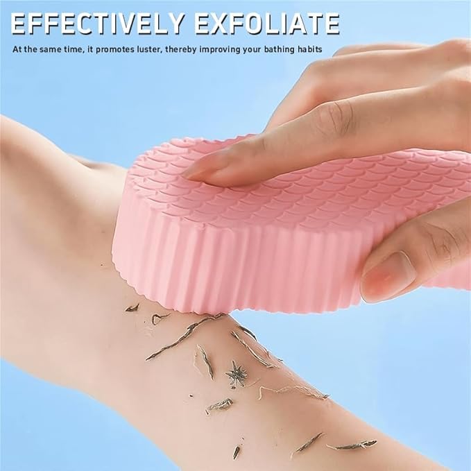 Magic Exfoliating Bath Sponge – Ultra Soft & Skin-Friendly, Reusable Dead Skin Remover for All Skin Types – Gentle Exfoliation for Men & Women