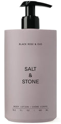Salt & Stone Body Lotion for Women & Men | Black Rose & Oud | Hydrates, Nourishes & Softens Skin | Restores Dry Skin | Fast-Absorbing | Cruelty-Free & Vegan | 15.2 fl oz