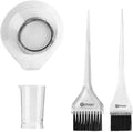 STYLANCE 4pc Professional Salon Hair Dye Kit - Bleaching, Dyeing, Mixing Bowl, Measuring Cup, Coloring Tools for DIY Salon