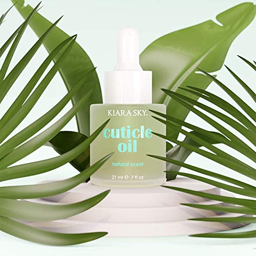 KIARA SKY Cuticle Oil - Hydrating, Nourishing & Moisturizing, Repair for Weak Damaged Nails 0.7 fl oz - Natural Scent