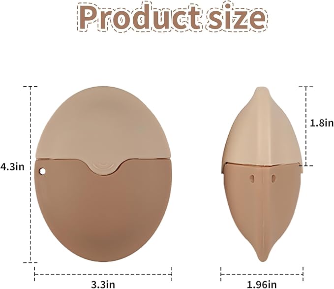 Sunscreen Applicator with Replaceable Body Sunblock Lotion Sponge 1.86oz Sunscreen Sponge Applicator Refillable Portable Silicone Washable for Women Adults Family Travel Size (khaki)