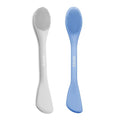 REVEX Pore Cleaning Brush,Face Scrubber,Exfoliating Pore Scrubber,Silicone Face Mask Applicator,Mask Applicator Tool for Facial Mud,Face Brush for Women Men. (Sky Blue+Gray)