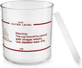 Elitzia Accessories Transparent Glass Steamer Jar Spare Parts of Facial Steamer ETBL1(Height 13cm)