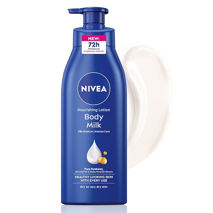 Nivea Nourishing Lotion Body Milk Richly Caring For Very Dry Skin, 400ml