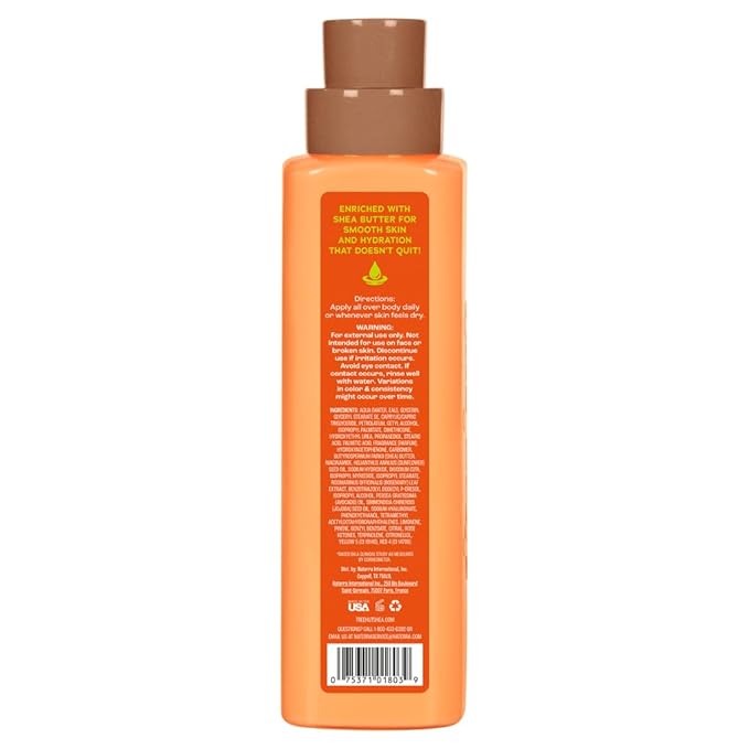 Tree Hut Hydraglow Body Lotion Tangerine, Bright Citrus Scent, Hydrating & Moisturizing Daily Lotion for Silky Soft, Glowing Skin, Lightweight Formula, 18 fl oz