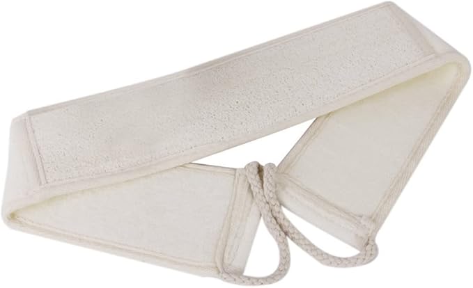 Loofah Back Scrubber Strap Exfoliating Shower Scrubber Soft Mesh for Skin Types for Bathing