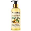 Honey & Almond Mini Body Oil for Women. Dry Skin-Deep Hydration Formula for Glowing Skin in the Winters. Non-Sticky Texture, for Daily Use after Bath. Cozy & Creamy Fragrance - 4 fl Oz