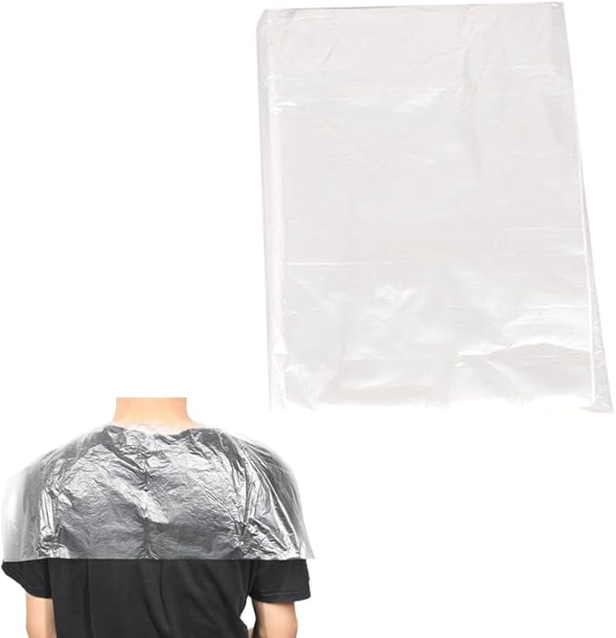 100 Pack Disposable Shampoo Capes Waterproof Hair Washing Shoulder Cover Cape for Bedridden Inflatable Shampoo Basin Portable Shampoo Bowl Salon Wash Sink Hair Wash Tub Shampoo Bed