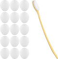 15 Pcs Replacement Pads for Back Lotion Applicator for Your Lotion Wand Self Adhesive Replacement Pads (No Applicator)