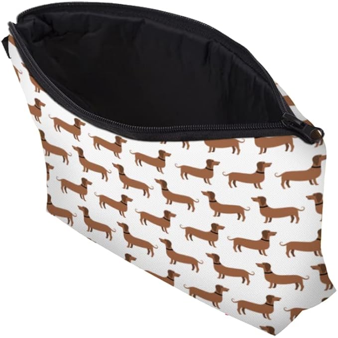 Deanfun Cosmetic Bag for Purse, Waterproof Makeup Bags Roomy Toiletry Pouch Travel Accessories Gifts (55729)