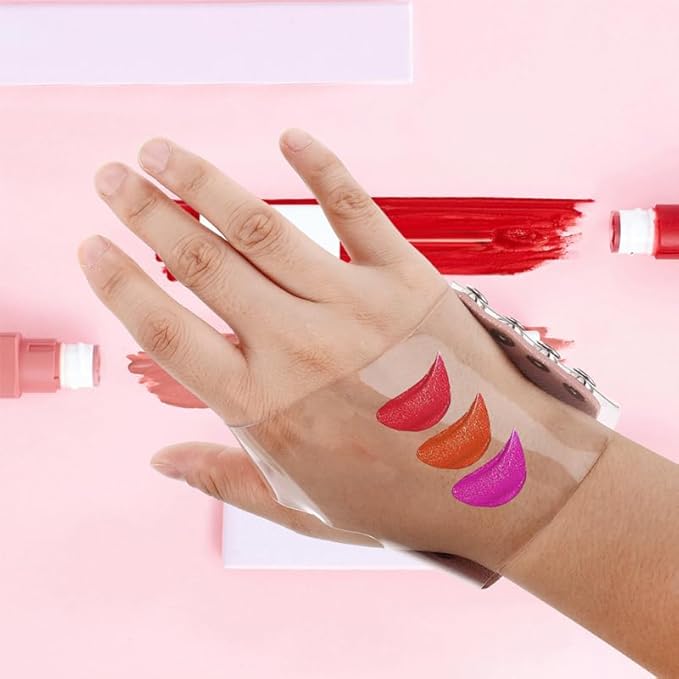 Baluue Palette Gloves 2-Pack Soft Comfortable Makeup Hand Gloves for Face Cream Dispensing Cosmetic Palette Protection