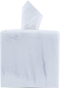 Hymmah Modern Square Tissue Box Cover Holder,Bathroom Accessories Decor Unique Design Tissue Box Cover for Bathroom Vanity Counter Tops Also Great for Bedrooms and Living Rooms
