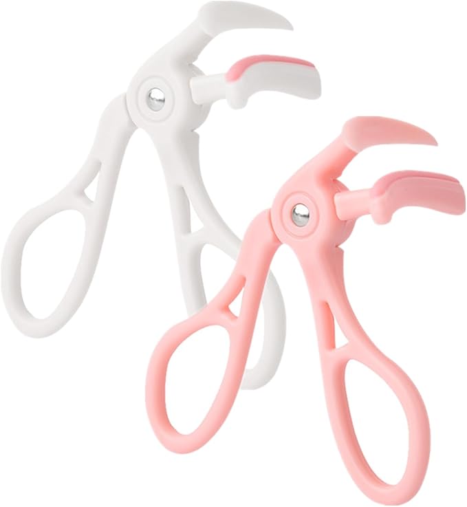 2 Pcs Eyelash Curler Set – Quick Natural Curl in Seconds – Long-Lasting Lift Without Pinching/Pulling – Professional Lash Curling Tool for Women & Girls – Achieve Voluminous, Eye-Opening Curls