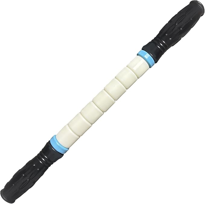 Muscle Roller Stick Ctwctr Massage Roller for Lymphatic Drainage, Cellulite Massager, Leg Massager for Circulation and Pain Relief, Deep Tissue & Trigger Point Massage