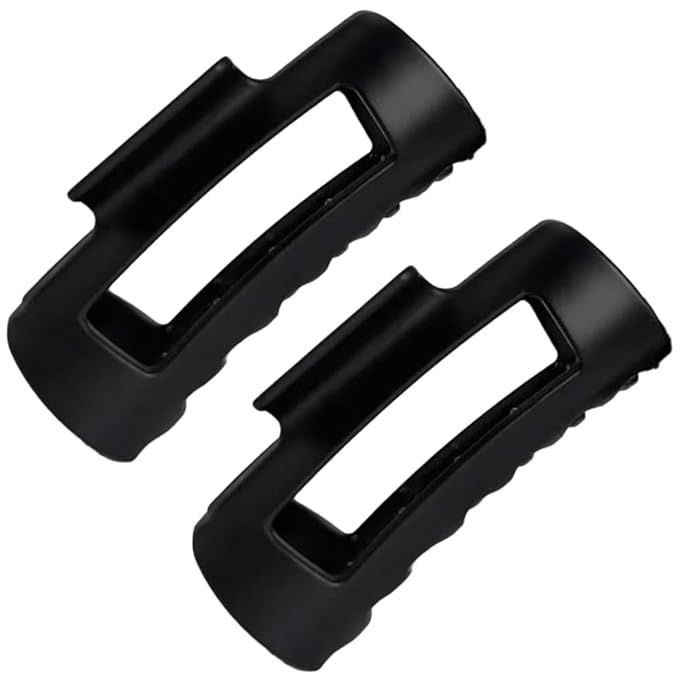 Fashion Hair Clips, Cloud Hair Pins for Women, 3.9 inch Hair Claw Clip for Thick/Fine/Thin/Curly Hairstyle, Black 2 Pack