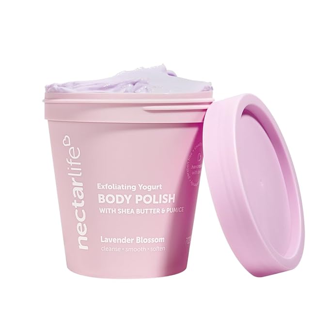 Nectar Life Exfoliating Body Polish with Ground Pumice, 5 oz (Lavender)