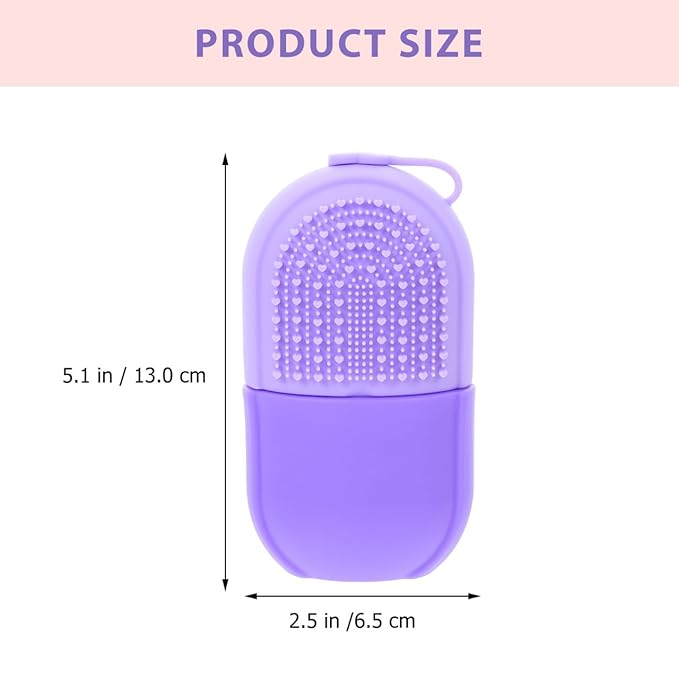 Baluue Ice Roller Mold Skin Ice Roller Face Massage 5.11 Inch Facial Beauty Tool for Puffiness Reduction Pain Relief and Soothing Cooling Therapy at Home or Travel