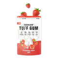 ROCKJAW® Tuff Gum | Ultra-Hard Jawline Chewing Gum for a Sharper Jawline | Vitamin B3, B5, B6 & B12 | 1350mg Xylitol | Sugar-Free | Aspartame-Free | 60 Pieces | Strawberry Smash