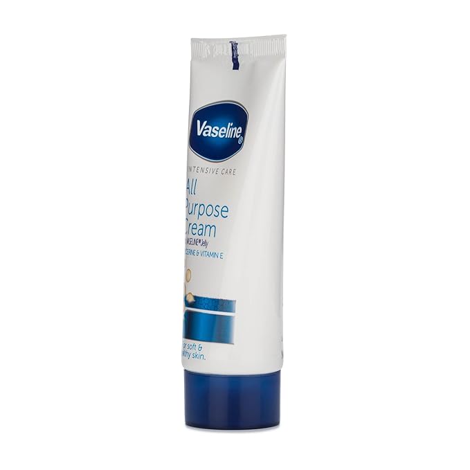 Vaseline Intensive Care All Purpose Cream Rough Cracked Skin Relief, 6-Pack, 1.41 FL Oz Each, 6 Tubes