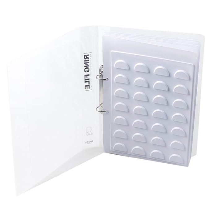 70 Pairs of Eyelash Display Card, Eyelash Storage Book, White False Eyelashes Template Catalog Storage Case