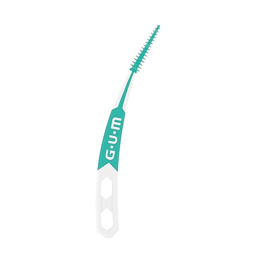 GUM Soft-Picks Advanced, Dental Picks for Teeth Cleaning and Gum Health, Disposable Interdental Brushes with Convenient Carry Case, Dentist Recommended Dental Picks, 60 Count (Pack of 3) 180 Total