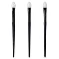 Silicone Eyeshadow Brush, Makeup Applicator Lip Mask Makeup Brushes Silica gel Makeup Eyebrow Lipstick Brushes Lip Mask Makeup Brushes for Liquid Eye Shadow Applying Cream(3Pcs)
