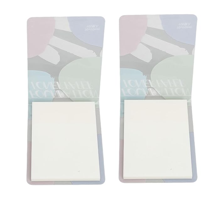 2pcs Liquid Palette Paper Disposable Makeup Coloring Paper with Mixing Stick Lipstick Paper, Makeup Palette Mixing Tray Apply for Eye Shadow Lipsticks