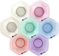 Multi-Colored Connect & Color Bowl Set, Hair Color Mixing Bowls, Hair Bleach, Hair Dye, Coloring kit,Color Palette, 7 Pack