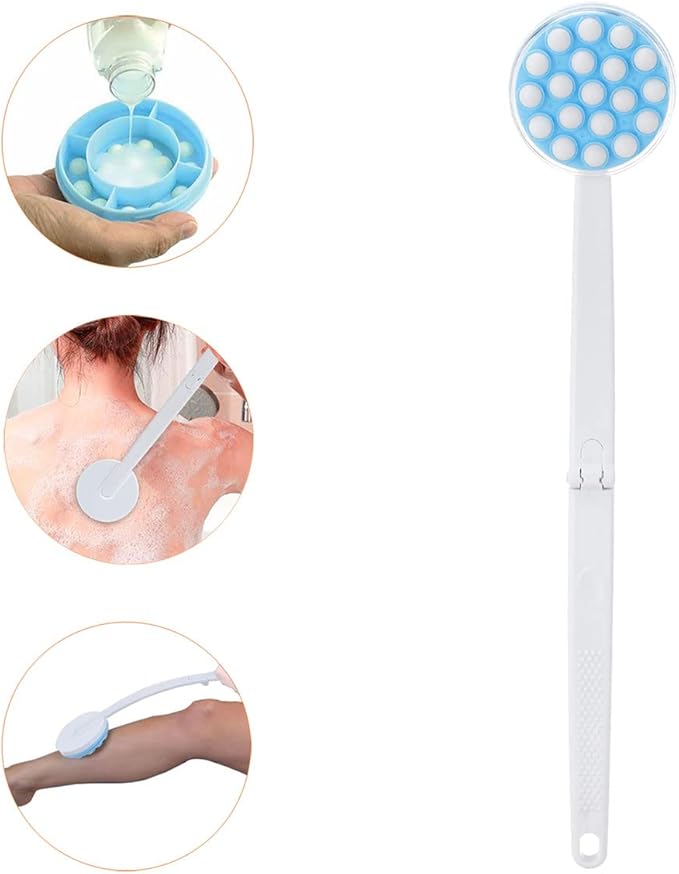 Lotion Applicators for Back - Back Lotion Applicator for Women Men Elderly - Foldable Long Handle Easy Reach Self Apply Body Cream,Sunscreen